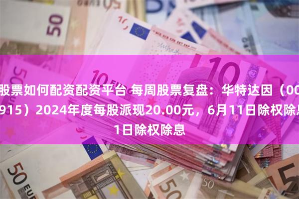 股票如何配资配资平台 每周股票复盘：华特达因（000915）2024年度每股派现20.00元，6月11日除权除息