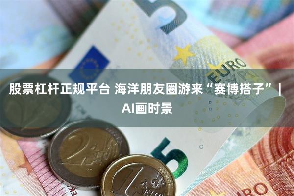 股票杠杆正规平台 海洋朋友圈游来“赛博搭子” | AI画时景