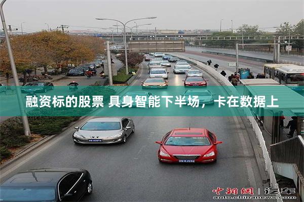 融资标的股票 具身智能下半场，卡在数据上