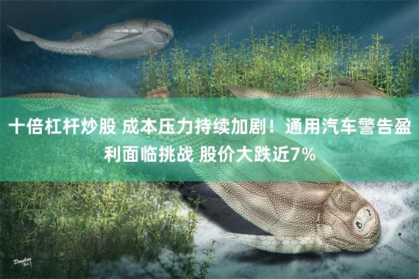 十倍杠杆炒股 成本压力持续加剧！通用汽车警告盈利面临挑战 股价大跌近7%